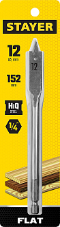 Сверло по дереву перовое 2950-10_z01 Master STAYER FLAT 10 x 152мм - фото 2