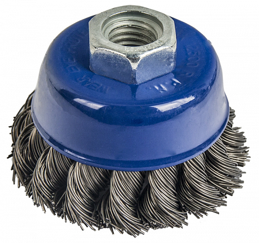 Фото 0 товара Щётка чашка витая для шлифовальной машины 75мм