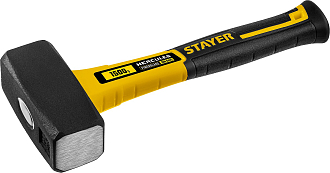 Кувалда с фиберглассовой рукояткой Hercules STAYER 1.5 кг, 20052-15_z01 Professional - фото 4