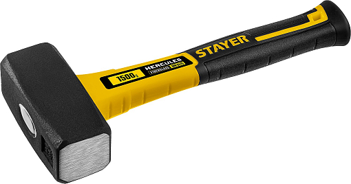 Фото 3 товара Кувалда с фиберглассовой рукояткой Hercules STAYER 1.5 кг, 20052-15_z01 Professional