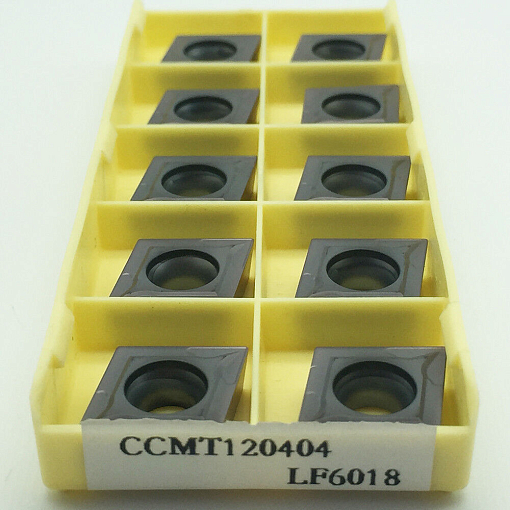 Фото 8 товара CCMT120404 LF6018 токарная пластина Deskar