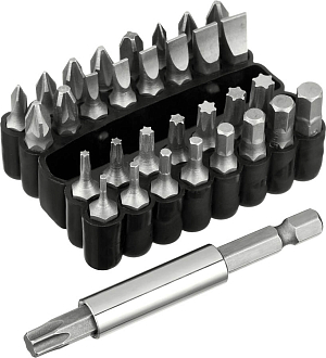 Набор бит с адаптером STAYER 33 шт.,26085-H33 - фото 2