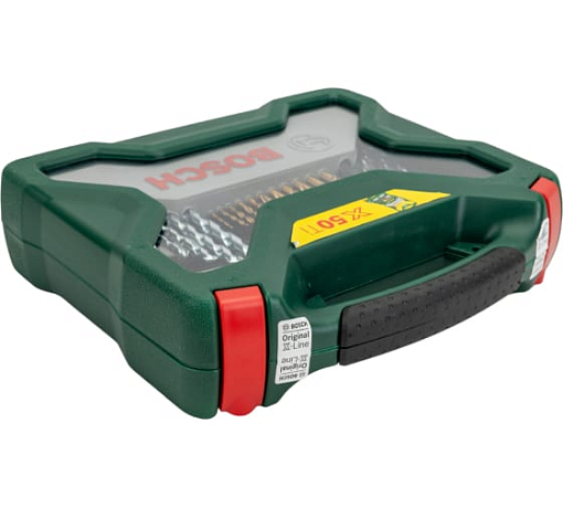 Фото 1 товара Набор бит и сверл X-line 50 titanium Bosch