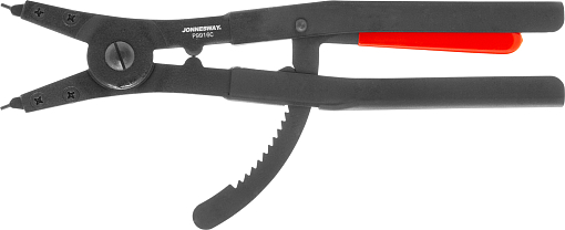 Фото 0 товара Щипцы прямые с фиксатором для стопорных колец, разжим, 85-170 мм, 3.5-4.0 мм, 400 мм, Jonnesway