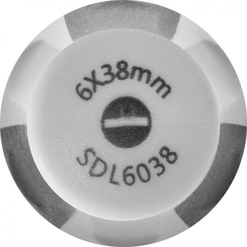 Фото 1 товара Отвертка стержневая шлицевая, SL6х38 мм, THORVIK