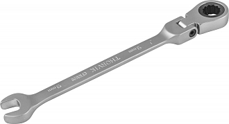 Ключ гаечный комбинированный трещоточный карданный, 9 мм, THORVIK - фото 2