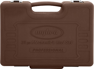 Набор головок торцевых с аксессуарами 1/2"DR, 8-32 мм, 25 предметов, Ombra - фото 4