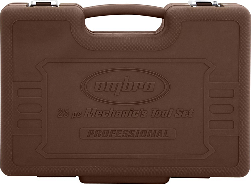 Фото 3 товара Набор головок торцевых с аксессуарами 1/2"DR, 8-32 мм, 25 предметов, Ombra