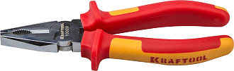 Плоскогубцы хромированные 2202-1-18_z01 KRAFTOOL 180 мм, Cr-Mo - фото 2