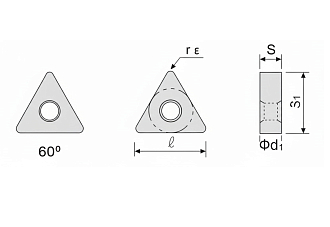TNMG160412 MM LF6118 токарная пластина Deskar - фото 4
