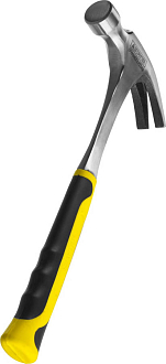 Молоток-гвоздодер цельнометаллический STAYER 560 г, STRIKE 2025-560 - фото 2