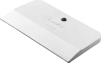 Шпатель резиновый STAYER 150 мм, белый, 1027-150 - фото 1