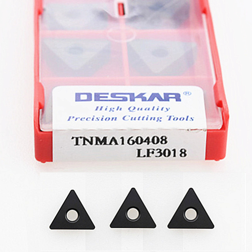 Фото 1 товара TNMG160408 LF3018 токарная пластина Deskar