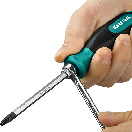 Фото 4 товара Отвертка PH2х100 мм, ударная, Kraftool