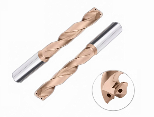 Фото 2 товара Сверло твердосплавное по металлу 14,00 мм (3xD) с каналами для СОЖ TBD03CA1400-HF35 HADSTO