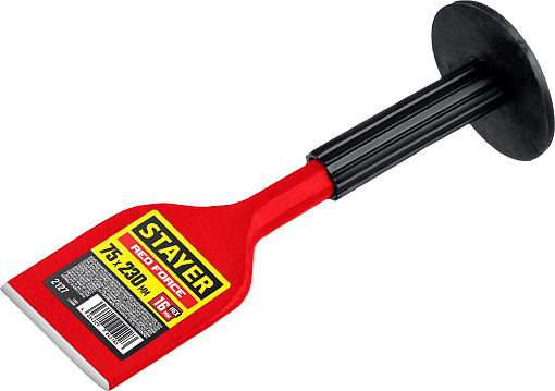 Фото 0 товара Зубило-конопатка с протектором Red Force STAYER 75х230 мм, 2127