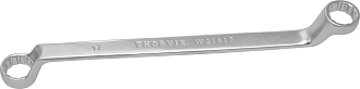Ключ гаечный накидной изогнутый серии ARC, 16х17 мм, THORVIK - фото 1