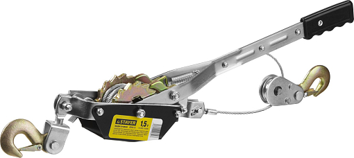 Фото 0 товара Лебедка ручная рычажная STAYER 1,5 т, 2,4 м, MAXPull 4310-1.5