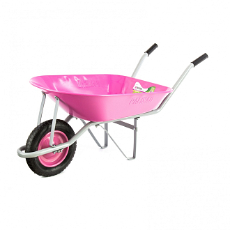 Тачка садовая, грузоподъемность 160 кг, объем 78 л, Pink Line Palisad - фото 3