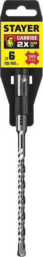 Фото 3 товара Бур SDS-plus STAYER 6 x 160 мм, 2930-160-06_z02