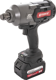 Гайковерт ударный аккумуляторный бесщёточный 3/4"DR, 21В, 1700 Нм, THORVIK - фото 1