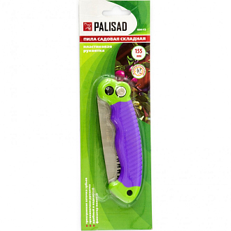 Пила садовая складная, 115 мм рабочая часть, пластиковая обрезин. рукоятка Palisad - фото 4