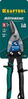 Правые ножницы по металлу Alligator 2328-R KRAFTOOL 260 мм - фото 6
