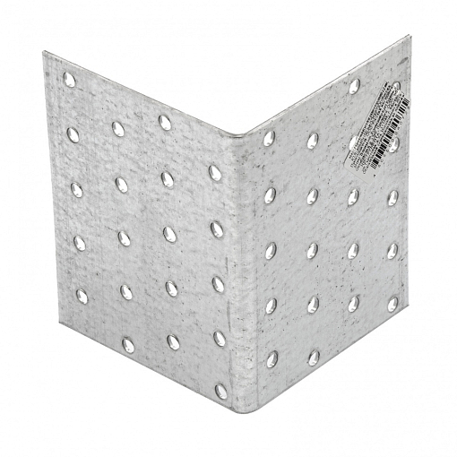 Фото 0 товара Крепежный уголок равносторонний 2 мм, KUR 80 х 80 х 100 мм Россия Сибртех