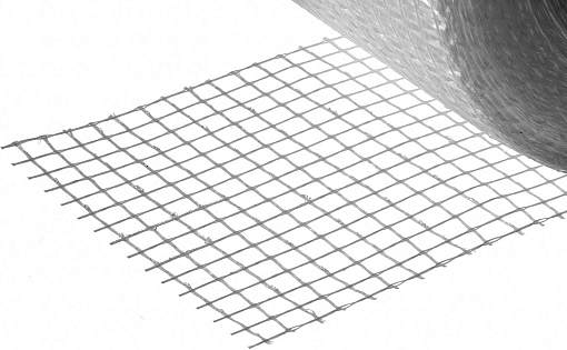 Фото 1 товара Сетка стеклотканевая самоклеящаяся FIBER-Tape STAYER 5 см х 90 м, 3х3 мм, 1246-05-90_z01