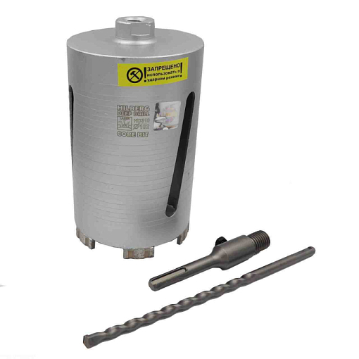 Фото 0 товара Коронка алмазная по бетону 102*150 мм Hilberg Laser Deep Drill