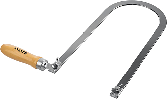 Лобзик ручной хромированный 1530-25_z02 Master STAYER 130x250 мм - фото 2