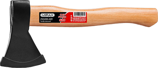 Фото 1 товара Топор с деревянной рукояткой 360 мм 2060-06_z02 MIRAX 600 г.
