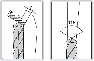 Шаблон для измерения угла заточки сверл INSIZE - фото 3