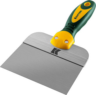 Шпатель фасадный 150 мм 10036-150, нержавеющее полотно, двухкомпонентная рукоятка - фото 1