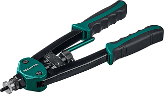 Заклепочник резьбовой двуручный 31183 KRAFTOOL резьбовые заклепки М3-М12 алюминий, сталь, нерж. сталь - фото 1