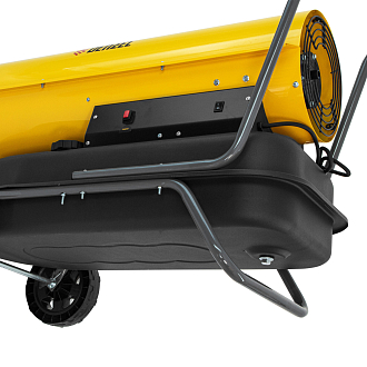 Дизельная тепловая пушка DHG-50, 50 кВт, 1100 м3/ч, прямой нагрев Denzel - фото 10