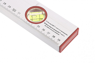 Уровень алюминиевый, 400 мм, 3 глазка, линейка Sparta - фото 3