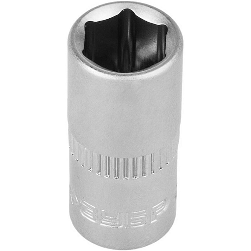 Фото 0 товара Головки торцовые FLANK, 1/4", серия «МАСТЕР» Зубр 27715-08