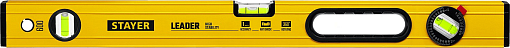 Фото 7 товара Уровень строительный фрезерованный STAYER 600 мм, LEADER 3466-060_z01