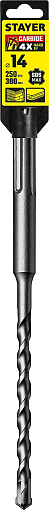 Фото 3 товара Бур по бетону STAYER 14 х 250 мм, SDS-max,29370-250-14 Professional