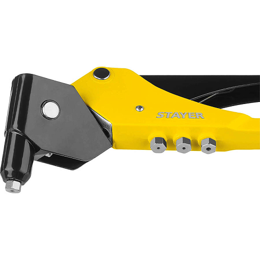 Фото 3 товара Заклепочник поворотный 3110_z01 STAYER заклепки 2,4-4,8 мм из алюминия, литой корпус 0-360°