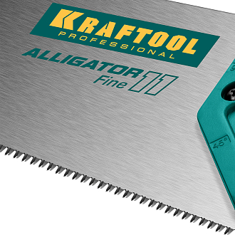 Ножовка для точного реза Alligator Fine 11 15203-45 KRAFTOOL 11 TPI, 450 мм - фото 3