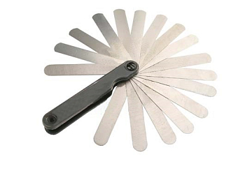 Набор щупов №2 (0.02 - 0.5мм), 17 пластин, 70мм GRIFF - фото 1