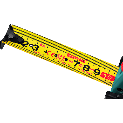 Фото 7 товара Рулетка KRAFTOOL X-Drive 34122-05-19_z02 5 м х 19 мм, ударостойкий обрезиненный корпус