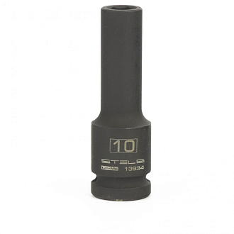 Головка ударная удлиненная шестигранная, 10 мм, 1/2, CrMo Stels - фото 1
