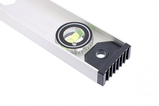 Фото 1 товара Уровень алюминиевый "Рельс", 800 мм, 3 глазка (1 поворотный) Matrix