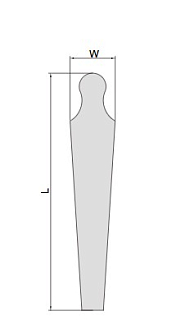 Измерительные клинья 30-45мм 0.1мм, INSIZE - фото 3