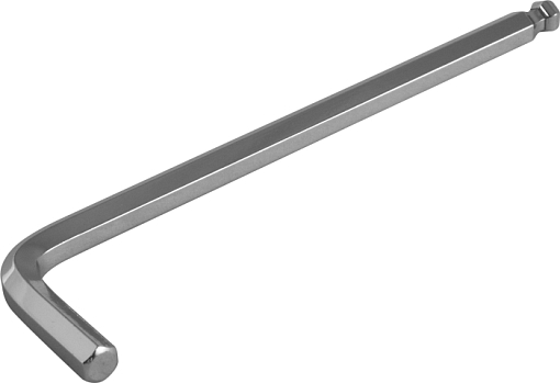 Фото 0 товара Ключ торцевой шестигранный с шаром, H7, Ombra