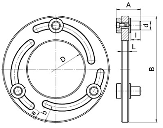Приспособление для расточки мягких кулачков ПРКВ-315 БЗСП - фото 2