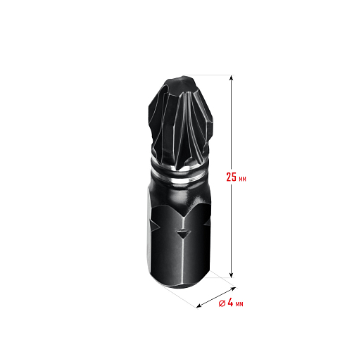 Фото 7 товара Набор бит ударных торсионных KRAFTOOL, 26066-H32 32 шт, Cr-Mo-V-Nb